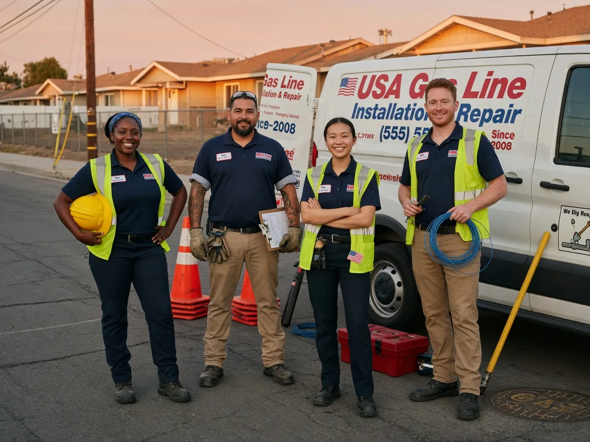 Gas Line Installation company in Anmoore, WV